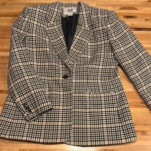 Mark Alexander Studio Classic Plaid Women's Blazer 14